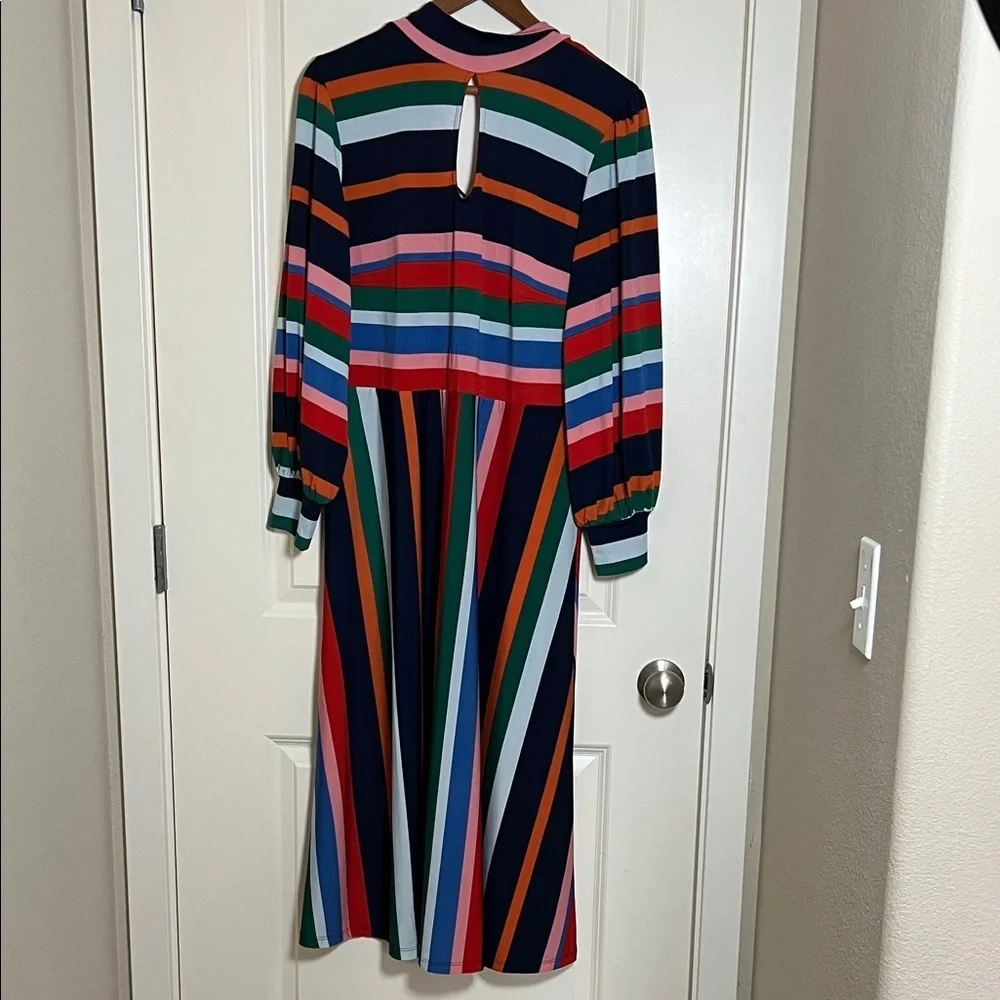 rainbow fit and flare dress Halter Skater Fit Flare X-string Dress in Rainbow Avatar Ombre - Pride Mini Sundress for Raves, Festivals